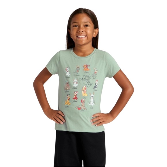 Disney List of Nice Dogs & Cats Short Sleeve Tee - Picture 2 of 3